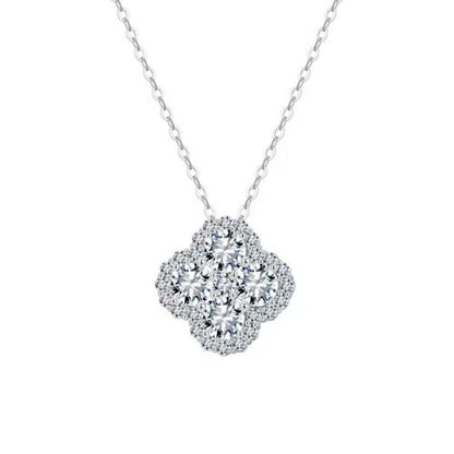 Ketten Kleeblatt Ringsilber