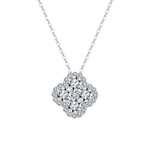 Ketten Kleeblatt Ringsilber