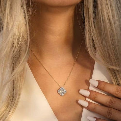 Ketten Kleeblatt Ringsilber