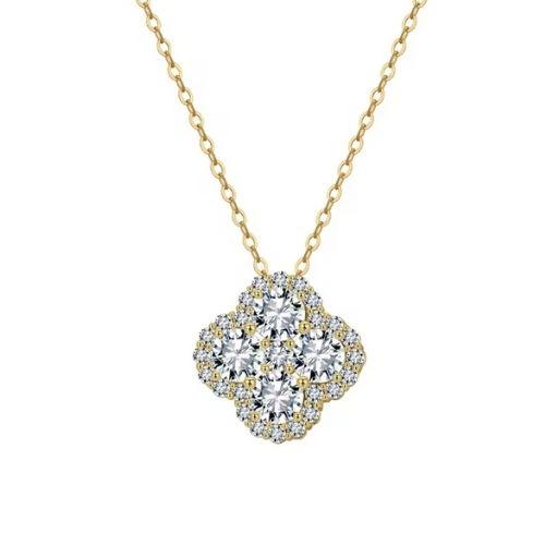 Ketten Kleeblatt Ringsilber
