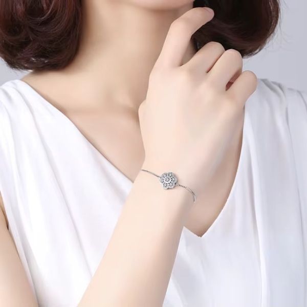 Kleeblatt-Charm-Armband
