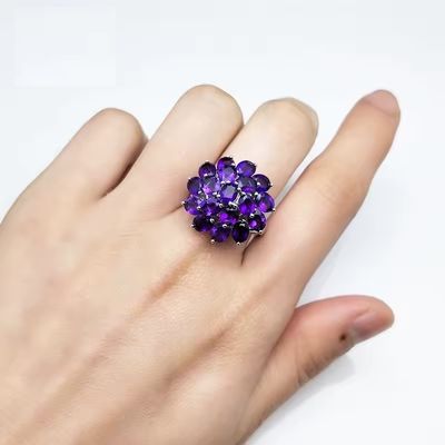 Lila Amethyst Ring