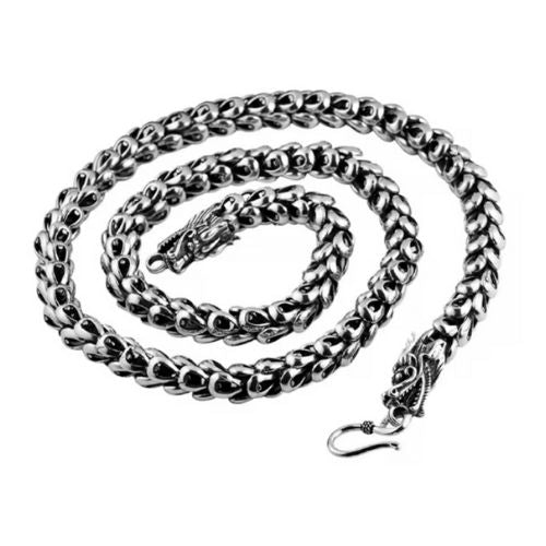 Männer Silberkette Ringsilber