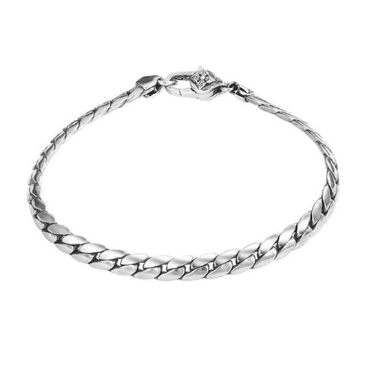 Manner-Armband-Silber