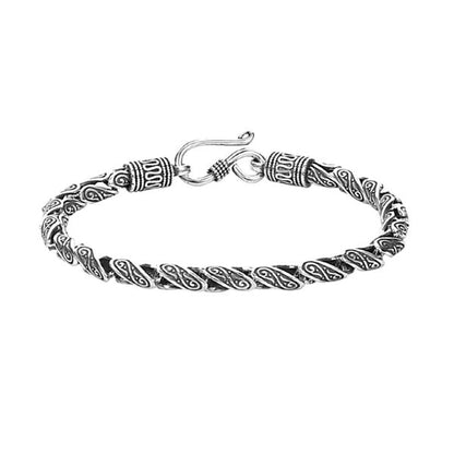 Manner-Armband-Silber