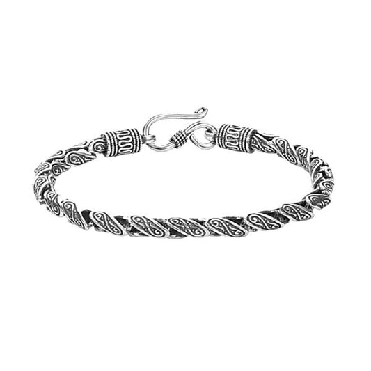 Manner-Armband-Silber