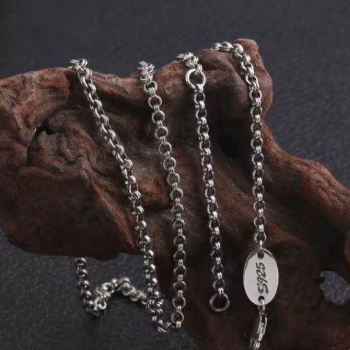 Männer Silberkette Ringsilber