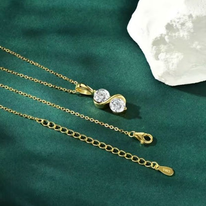 Moissanit-Stein-Silber-Kette-fur-Damen