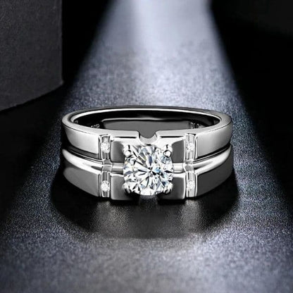 Moissanit-Stein-Ring-fur-Damen-und-Herren