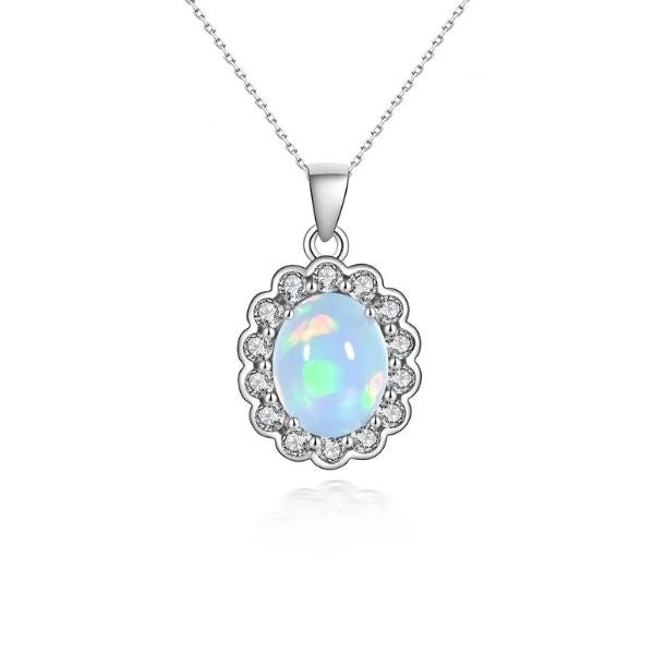 Opal-Kette