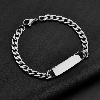 Partner Armbänder Gravur Ringsilber