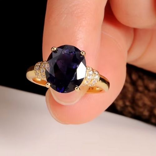 Peridot Stein Silberring Ringsilber