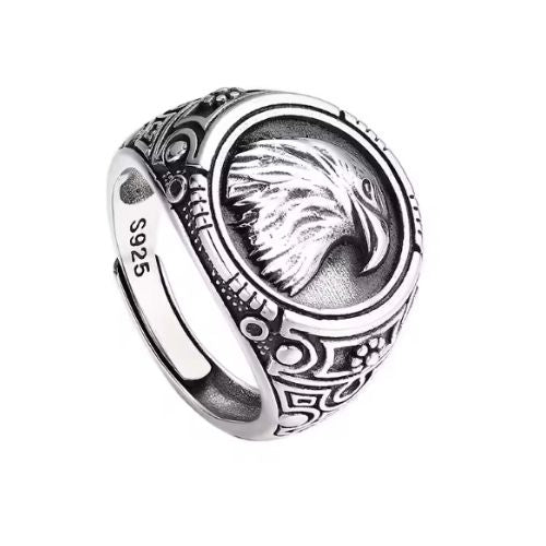 Retro Eagle Siegelring RingStore