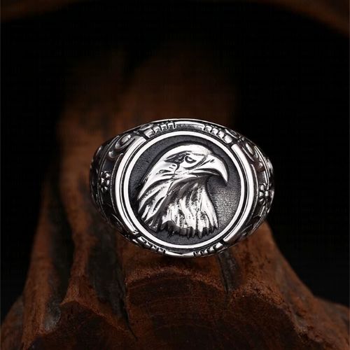 Retro Eagle Siegelring RingStore