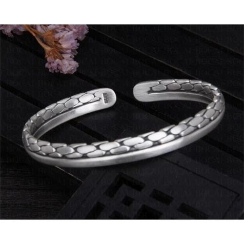 Retro-Silber Armband für Damen und Herren Ringsilber