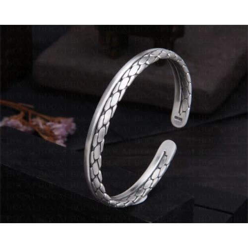 Retro-Silber Armband für Damen und Herren Ringsilber