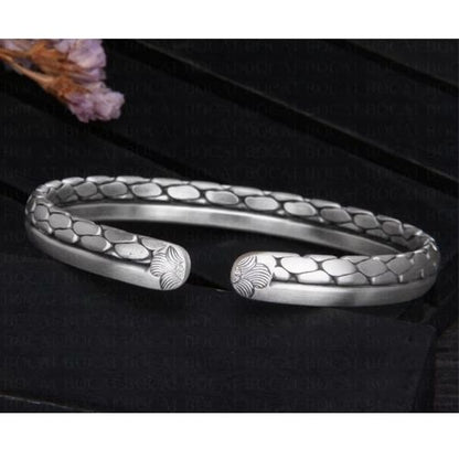 Retro-Silber Armband für Damen und Herren Ringsilber