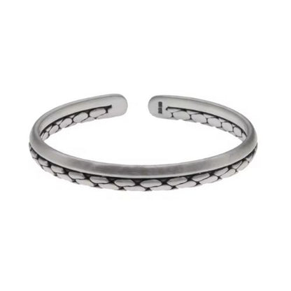 Retro-Silber Armband für Damen und Herren Ringsilber