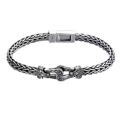 Retro-Silber-Herren-Armband