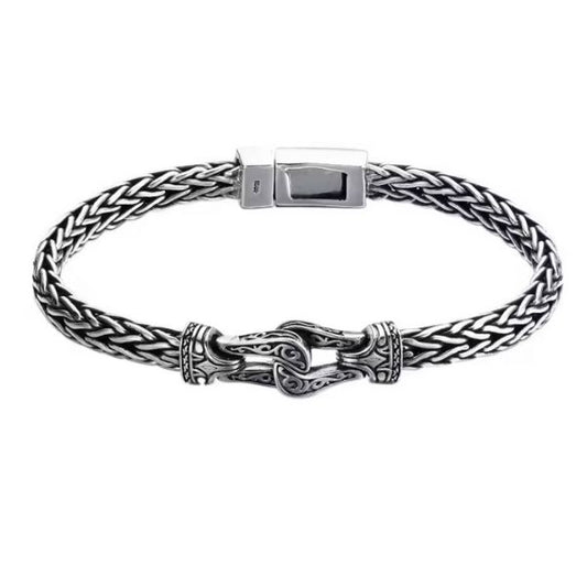 Retro-Silber-Herren-Armband