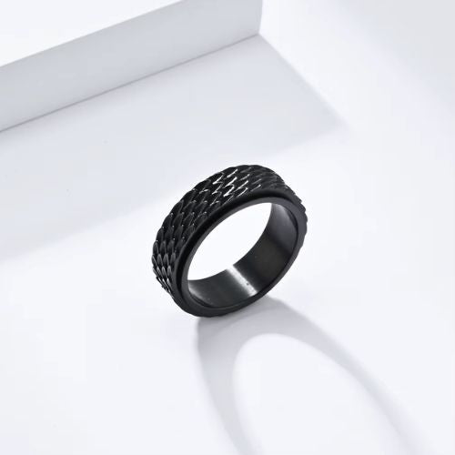 Ring Herren Edelstahl Ringsilber