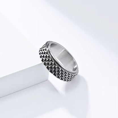 Ring Herren Edelstahl Ringsilber