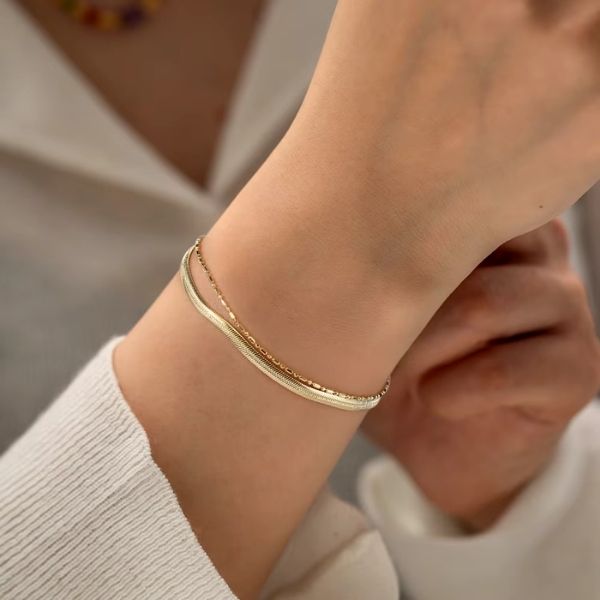 Schlangenkette-Armband-Damen