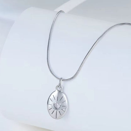 Schlangenketten-Herzkette