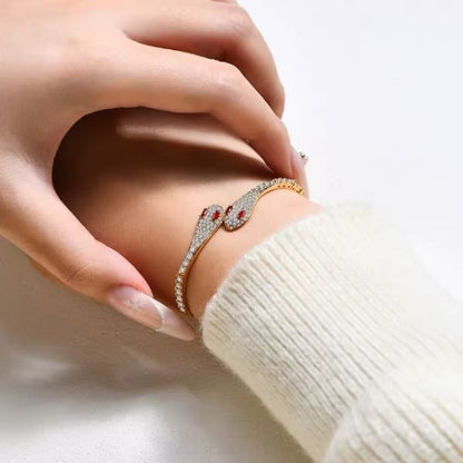 Schlangensymbol-Armband-Damen