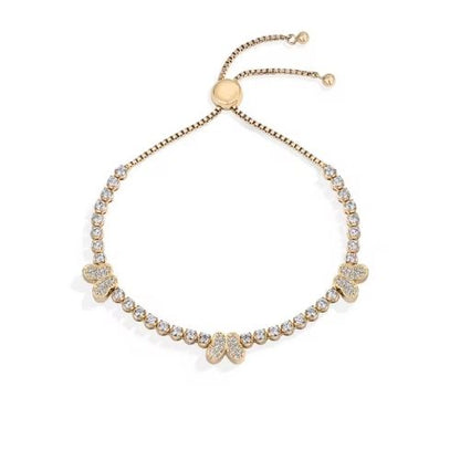 Schmetterling Armband für Damen Ringsilber