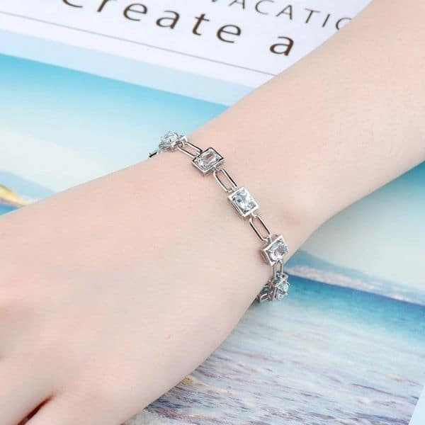 Silber-Armband-mit-Aquamarin-Steinen-Damen