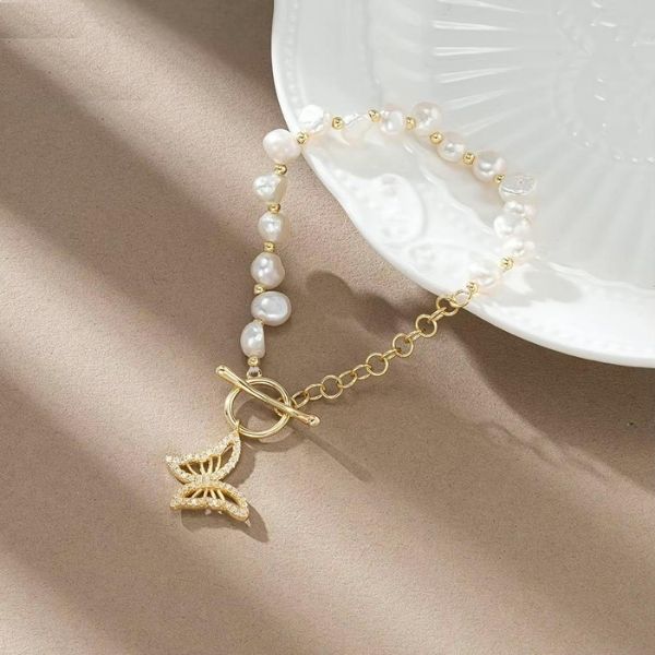 Armband mit Schmetterling - Ringsilber