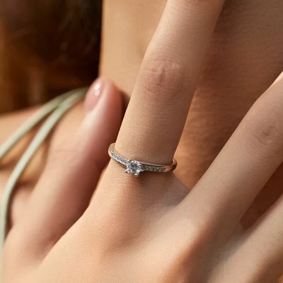 Silber Damenring Ringsilber