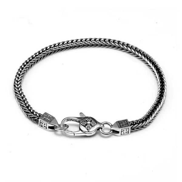 Silber-Herren-Armband-mit-Nazi-Symbol