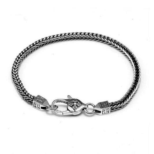 Silber-Herren-Armband-mit-Nazi-Symbol