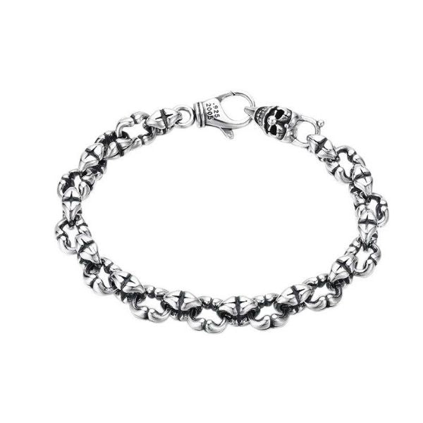 Silber-Konigskette-Armband