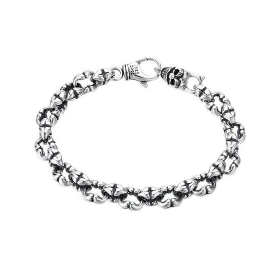 Silber-Konigskette-Armband