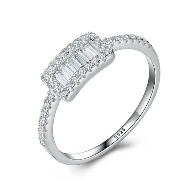 Silber-Ring-Damen