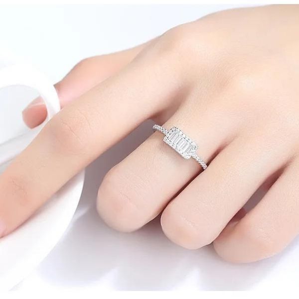 Silber-Ring-Damen