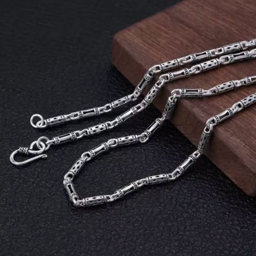 Silberkette 925 Herren Ringsilber