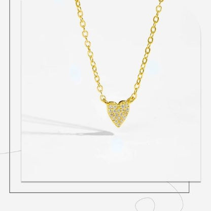 Herzkette Silber Ringsilber