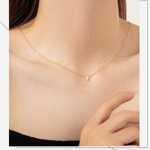 Herzkette Silber Ringsilber