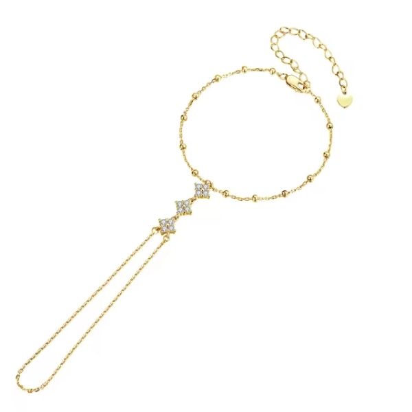 Silberne-Handketten-Armband-fur-Damen