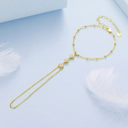 Silberne-Handketten-Armband-fur-Damen