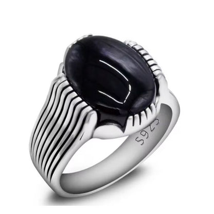 Silberring-mit-naturlichem-Achat-Stein