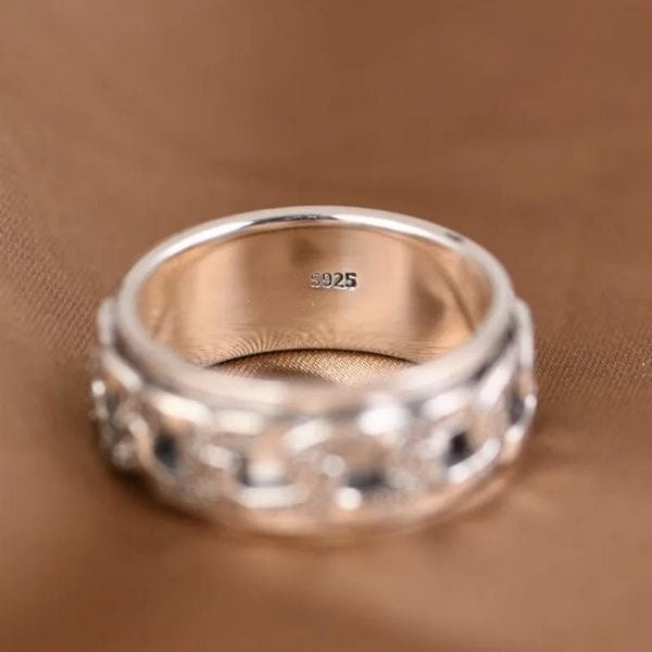 Spinner-Silber-Ring-fur-Manner