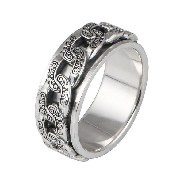 Spinner-Silber-Ring-fur-Manner