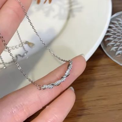 Spiral-Halskette für Damen