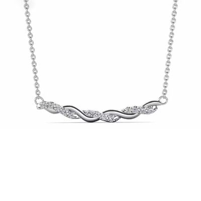 Spiral-Halskette für Damen