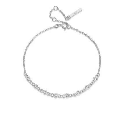 Tennis Armband Ringsilber